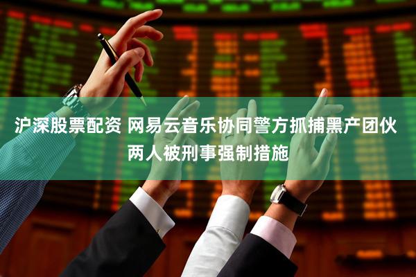 沪深股票配资 网易云音乐协同警方抓捕黑产团伙 两人被刑事强制措施