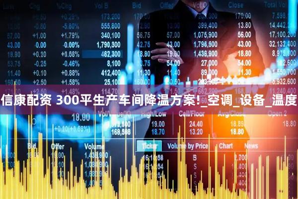 信康配资 300平生产车间降温方案!_空调_设备_温度